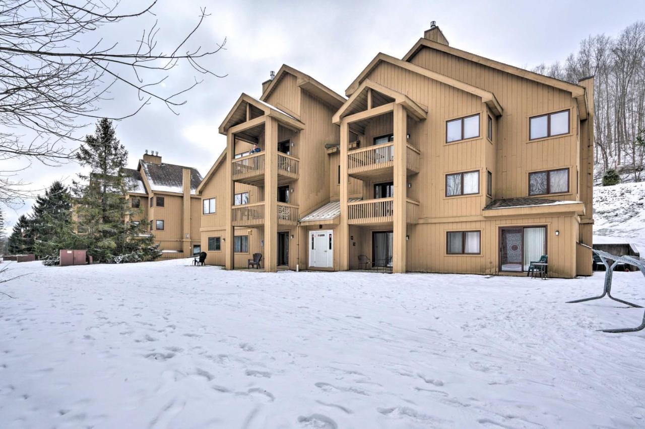 Ski-Inandout And Golf Condo With Aandc At Holiday Valley! เอลลิคอตต์วิลล์ ภายนอก รูปภาพ