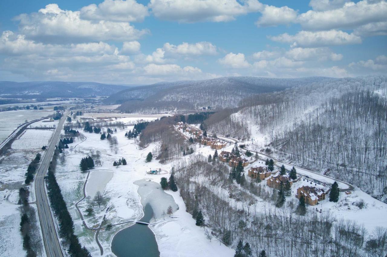 Ski-Inandout And Golf Condo With Aandc At Holiday Valley! เอลลิคอตต์วิลล์ ภายนอก รูปภาพ
